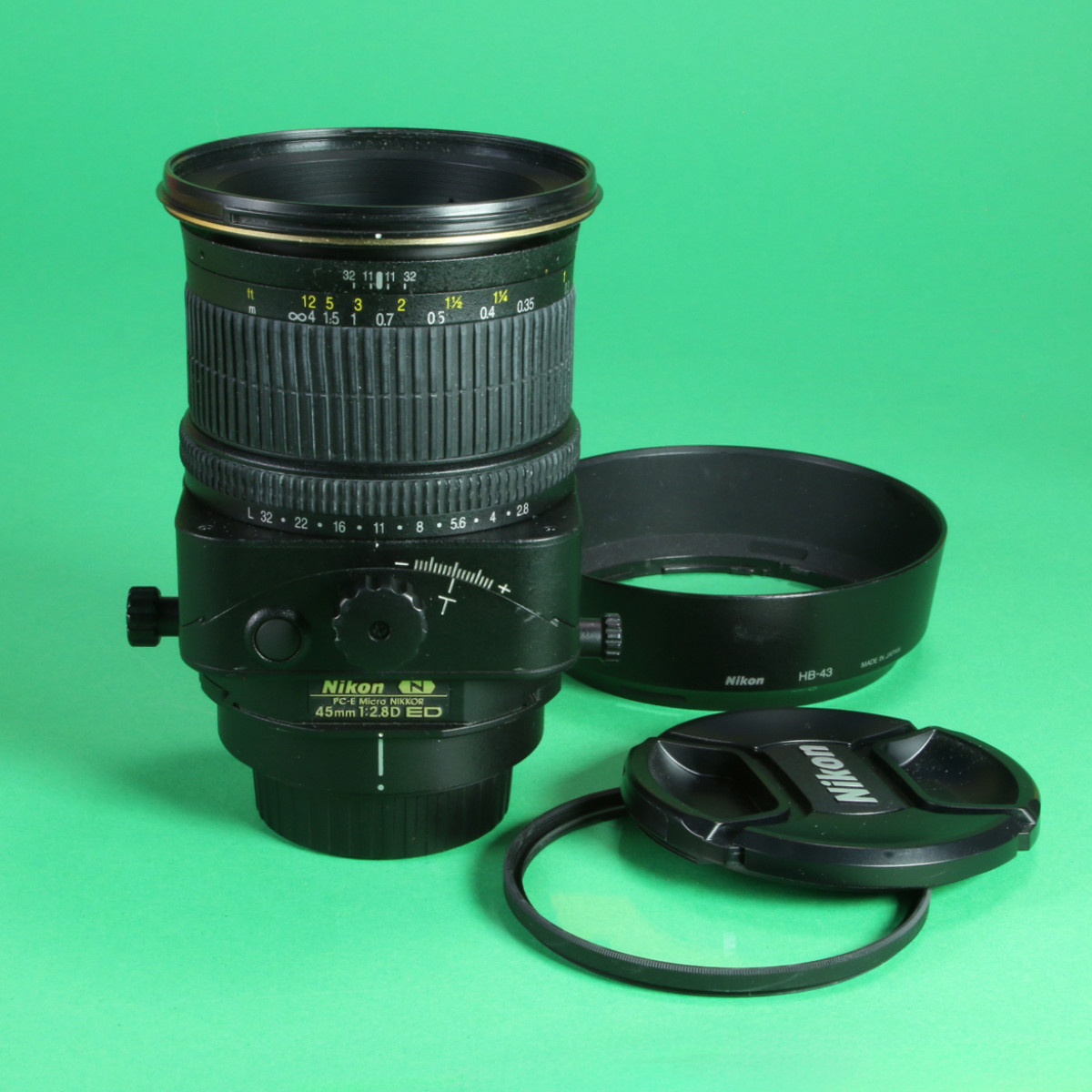Nikon 45mm f2.8 D ED PC-E Micro Nikkor N Lens