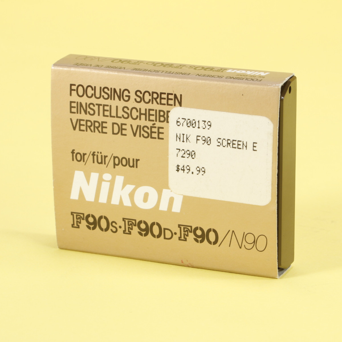 Nikon Focusing Screen Type E for Nikon F90/F90S/N90