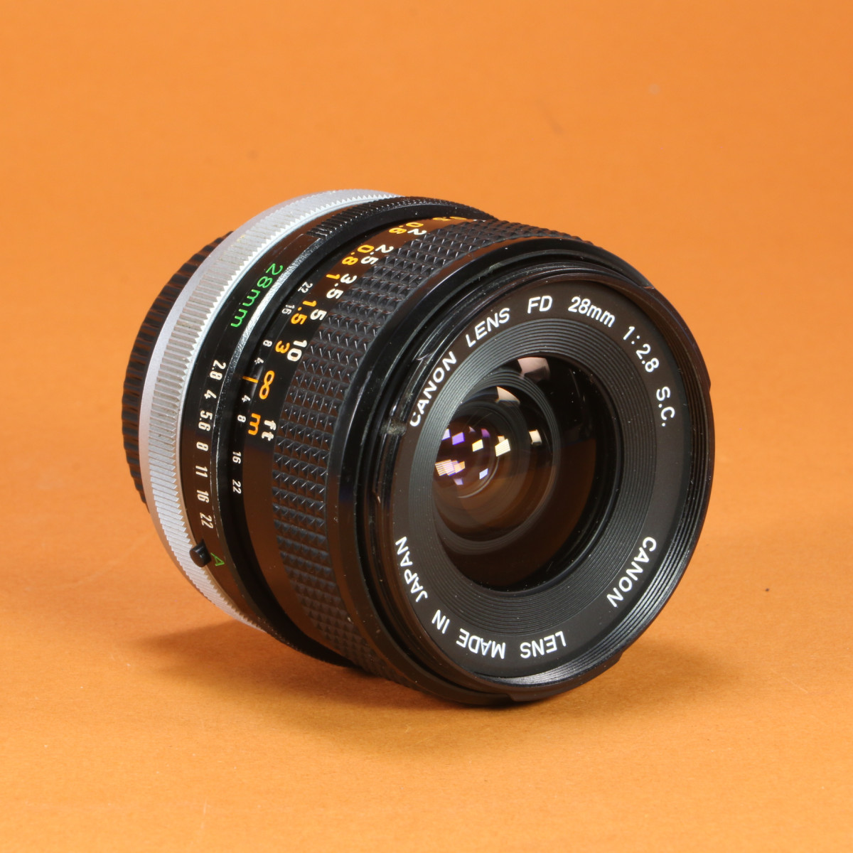 Canon 28mm f2.8 SC Lens for FD