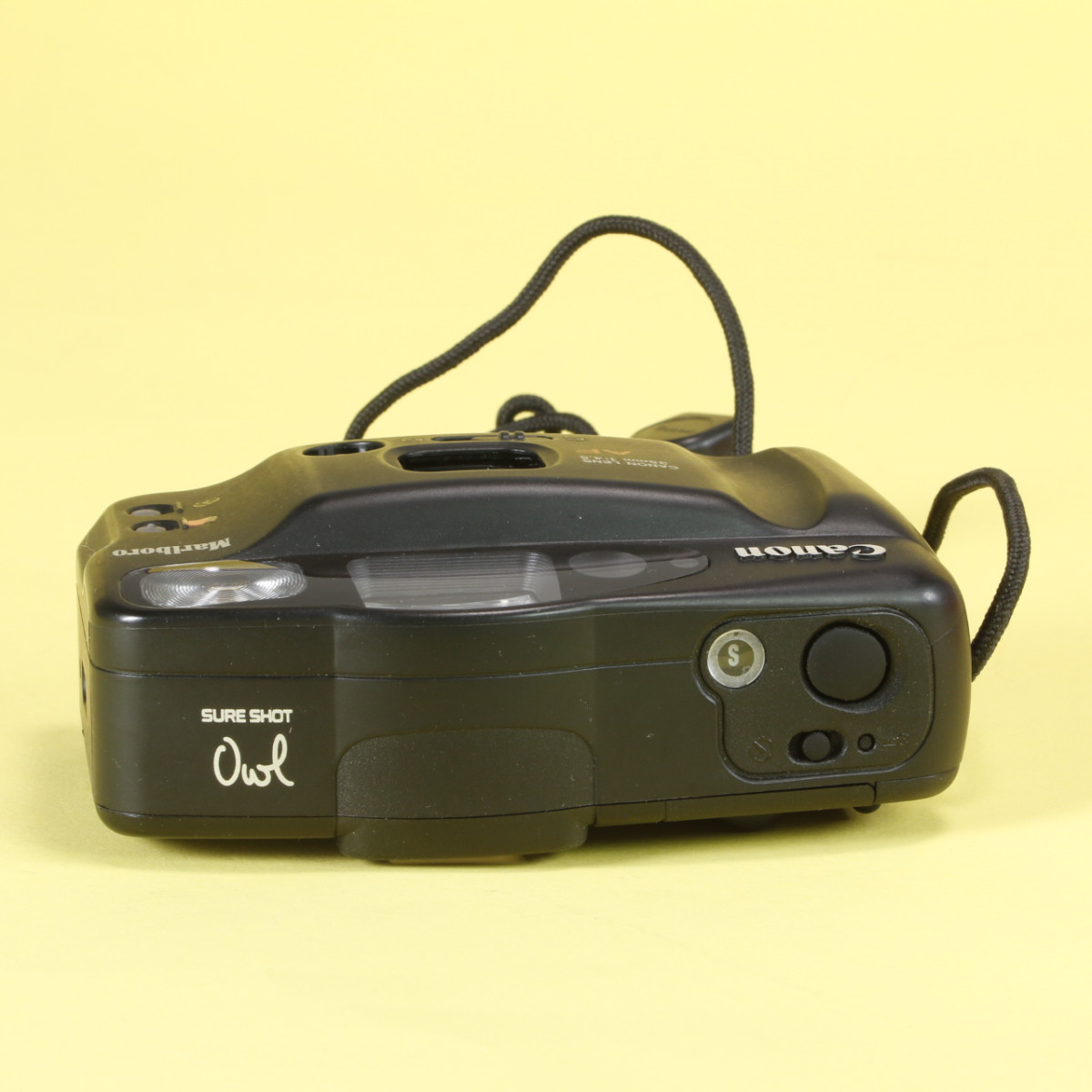 Canon Sure Shot Owl "Marlboro" Camera with Case