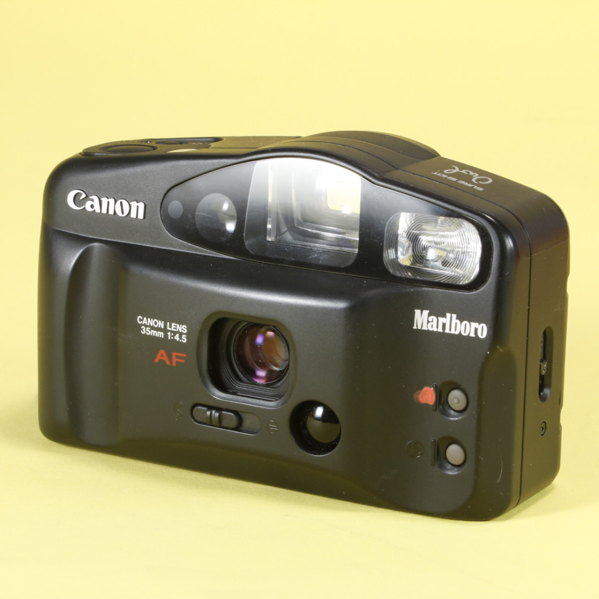 Canon Sure Shot Owl "Marlboro" Camera with Case
