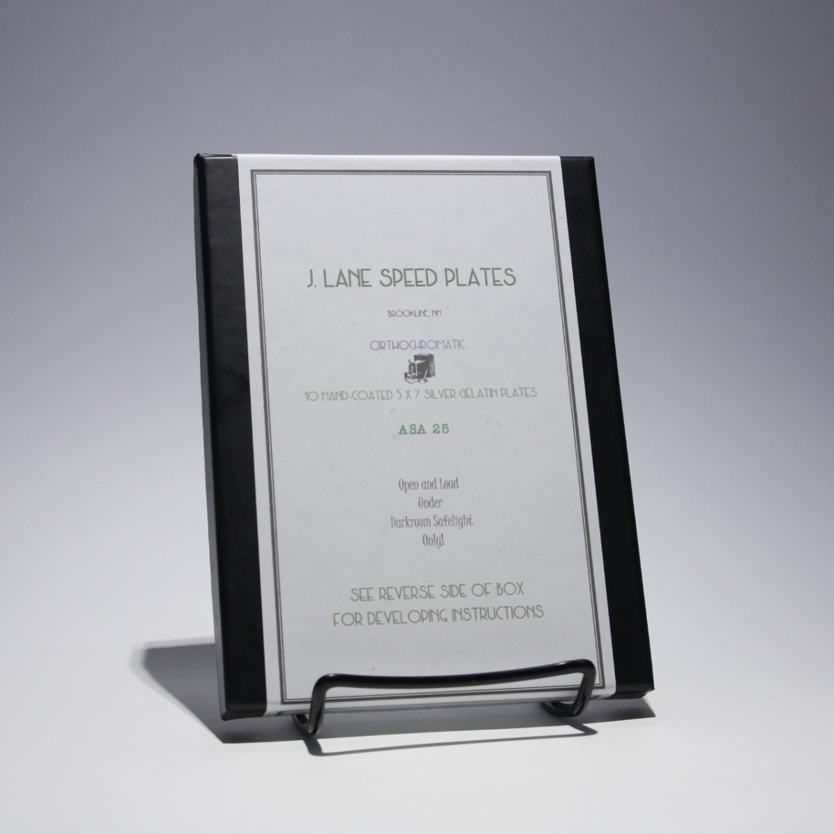 NLA - J. Lane Speed Plate 5x7 - Box of 10 sheets