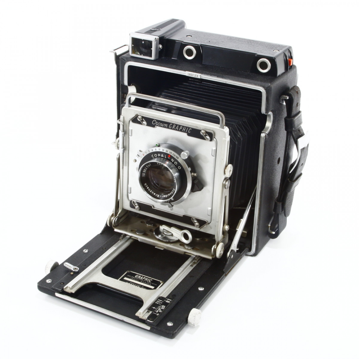 Graflex Crown Graphic Special 4x5 Camera with 135mm f4.7 Xenar Lens - Refurbished