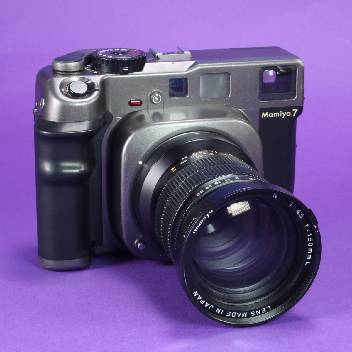 Mamiya 7 Camera with 80mm f4 L N Lens | Blue Moon Camera