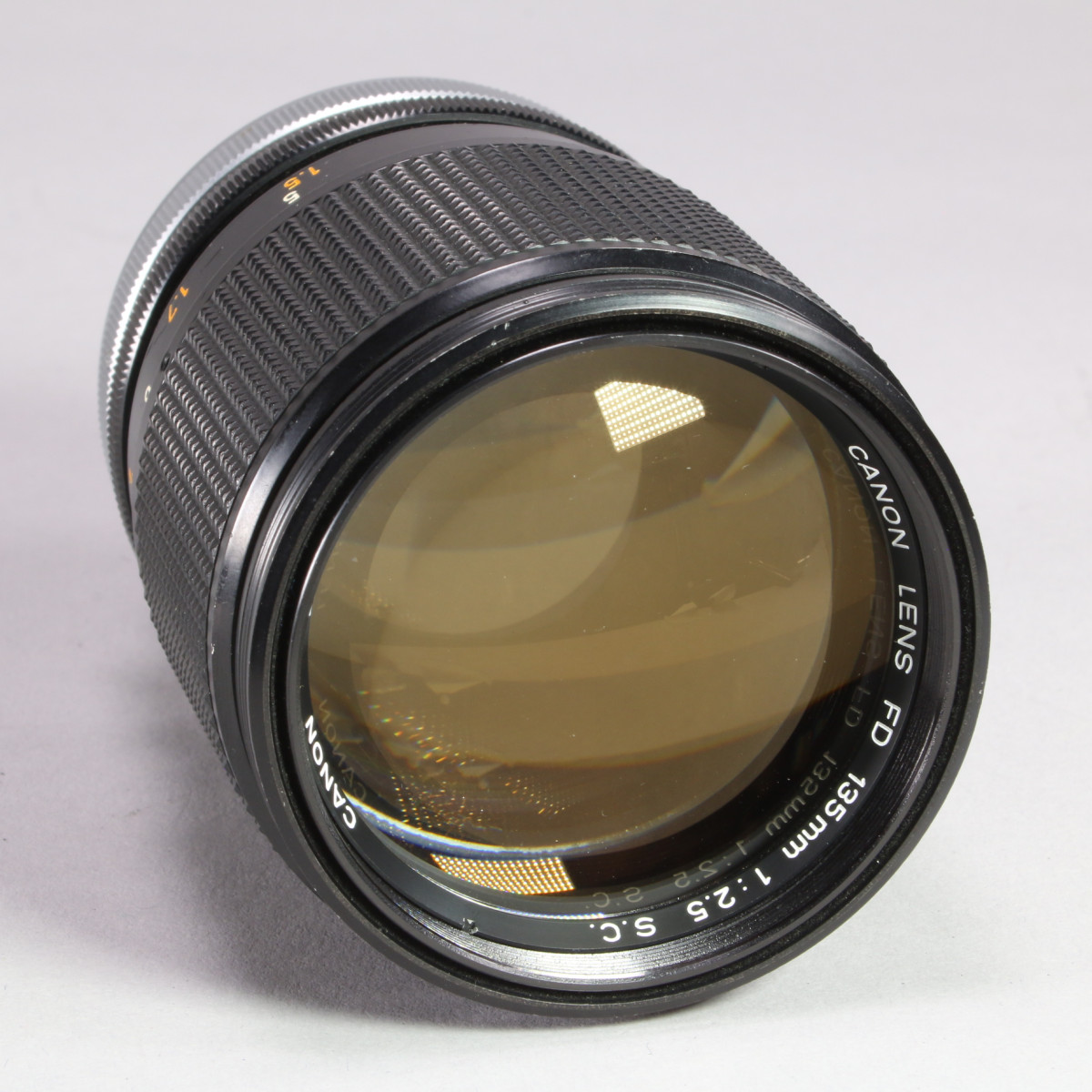 Canon 135mm f2.5 s.c. FDマウント CANON FD 135mm F2.5 S.C. ¥6,800（中古 FL・FD・NFDマウント