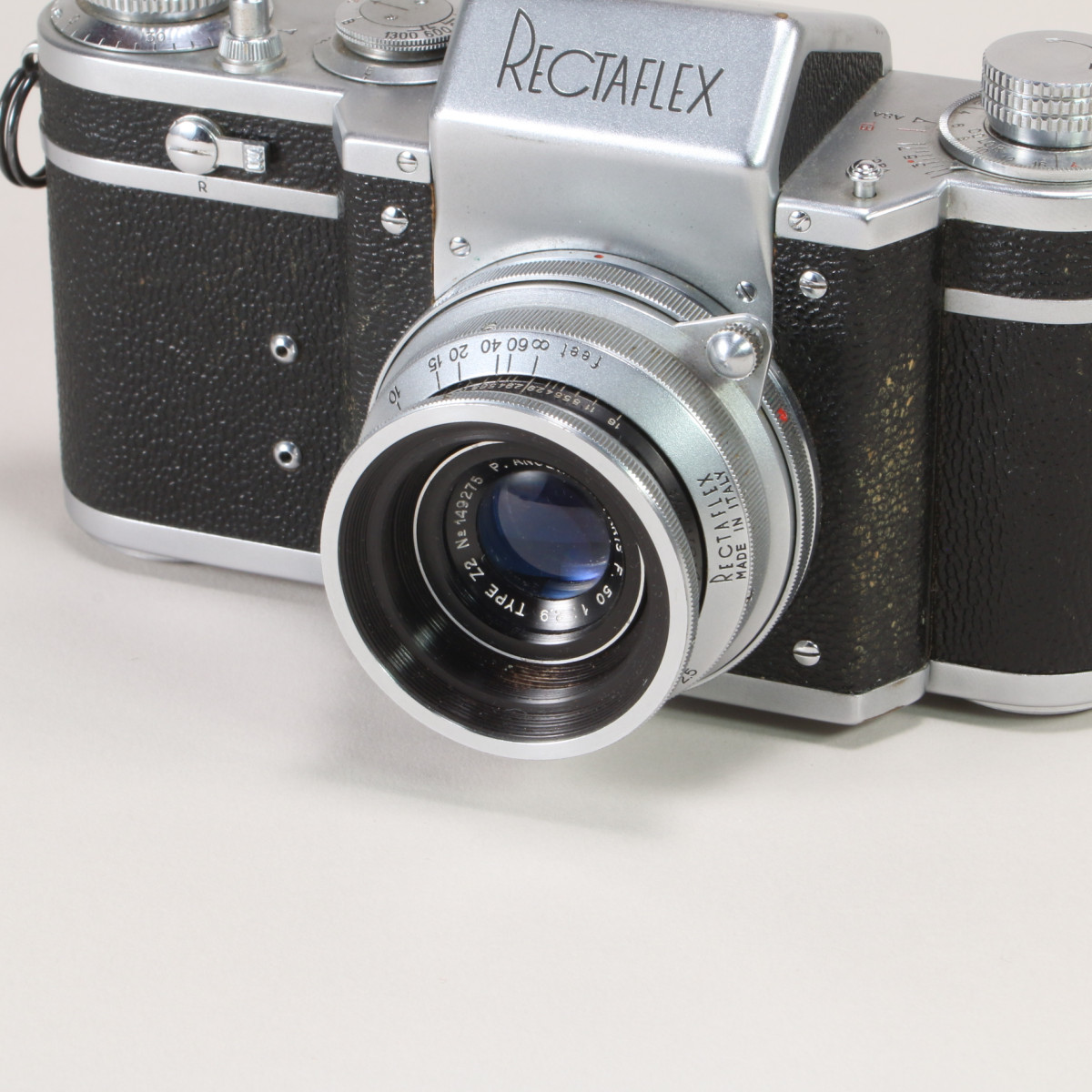 Rectaflex 1300 Camera with P. Angenieux 50mm f2.9 lens