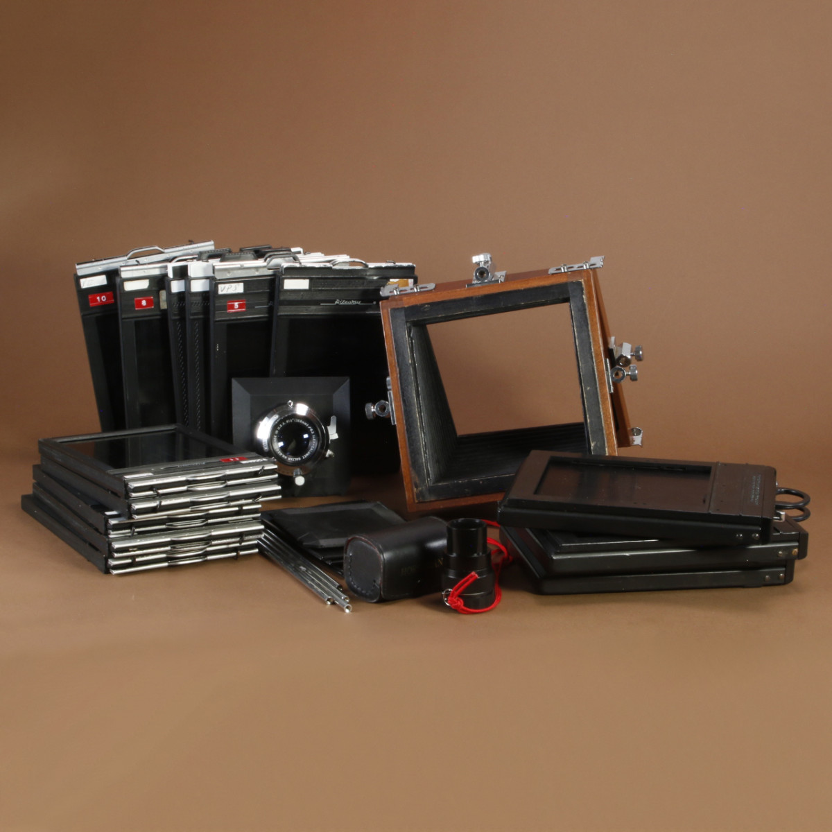 TACHIHARA Technika 4x5 フィルムカメラ Tachihara 4x5 Wood Field Camera - Compact Large Format