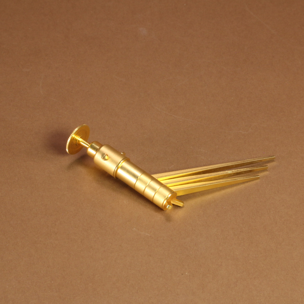 Eurofoto Leica Tabletop Tripod 1:2 Miniature Replica 24k Gold