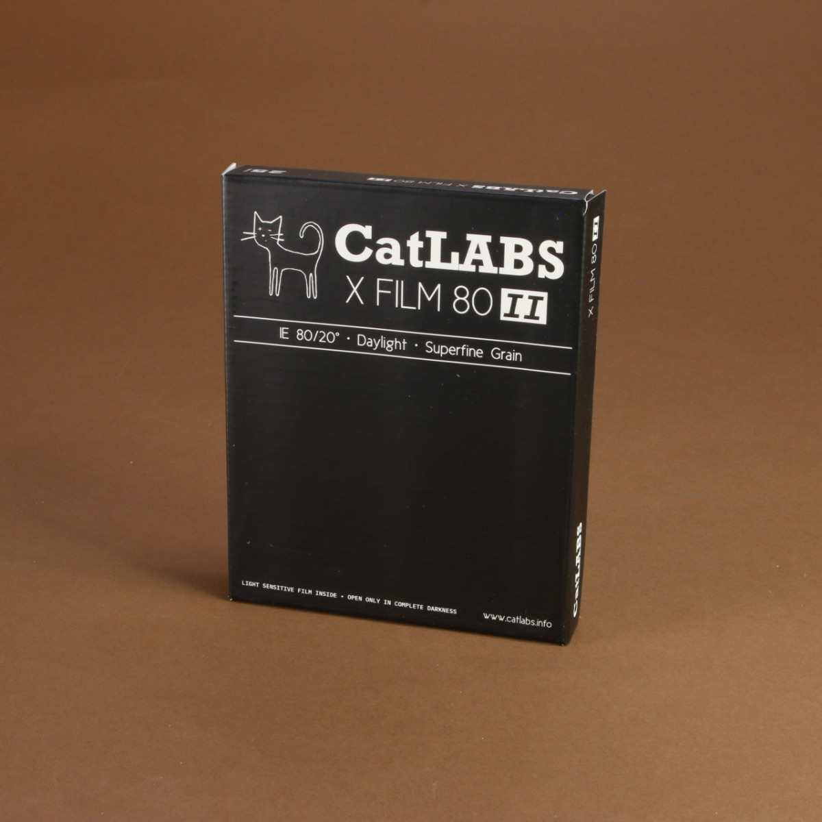 CatLABS X Film 80 - 4x5 Sheet Film - 25 sheets