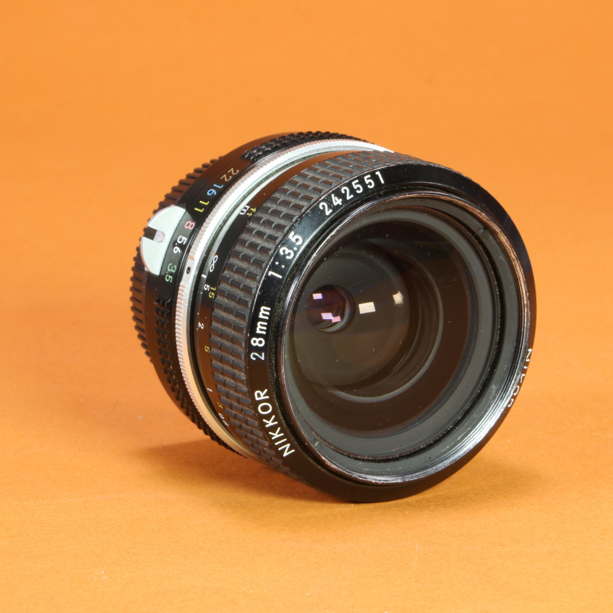 Nikon 28mm f3.5 Nikkor Lens for Nikon Non-AI