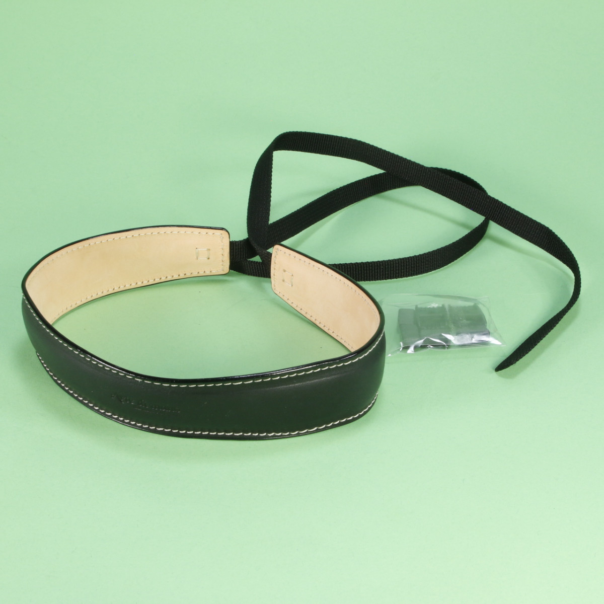 Arte Di Mano Sughero Camera Strap - Black Leather