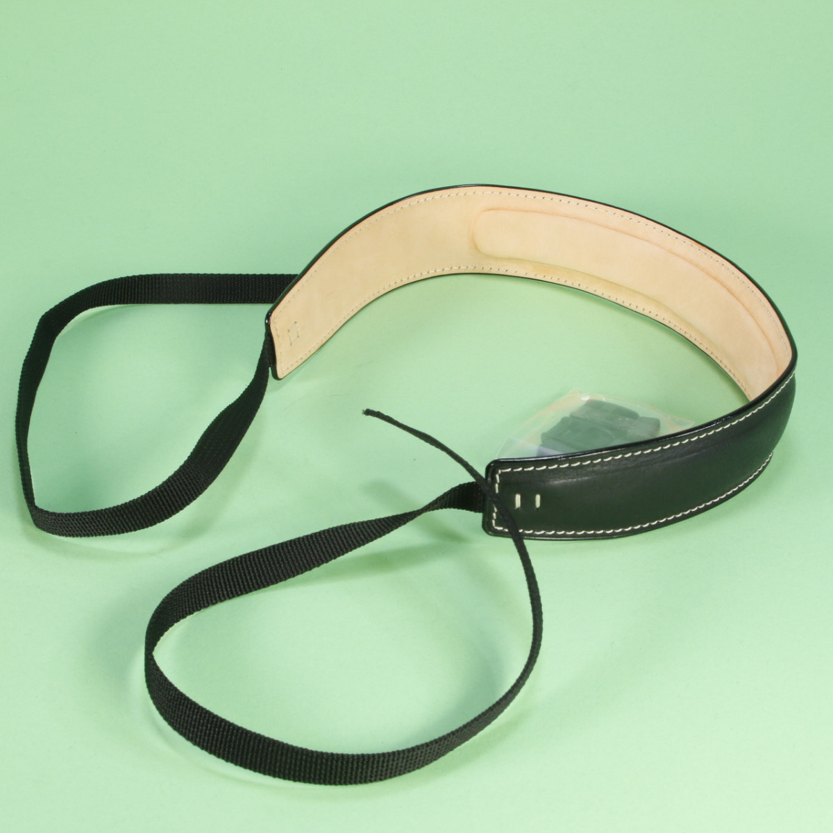 Arte Di Mano Sughero Camera Strap - Black Leather