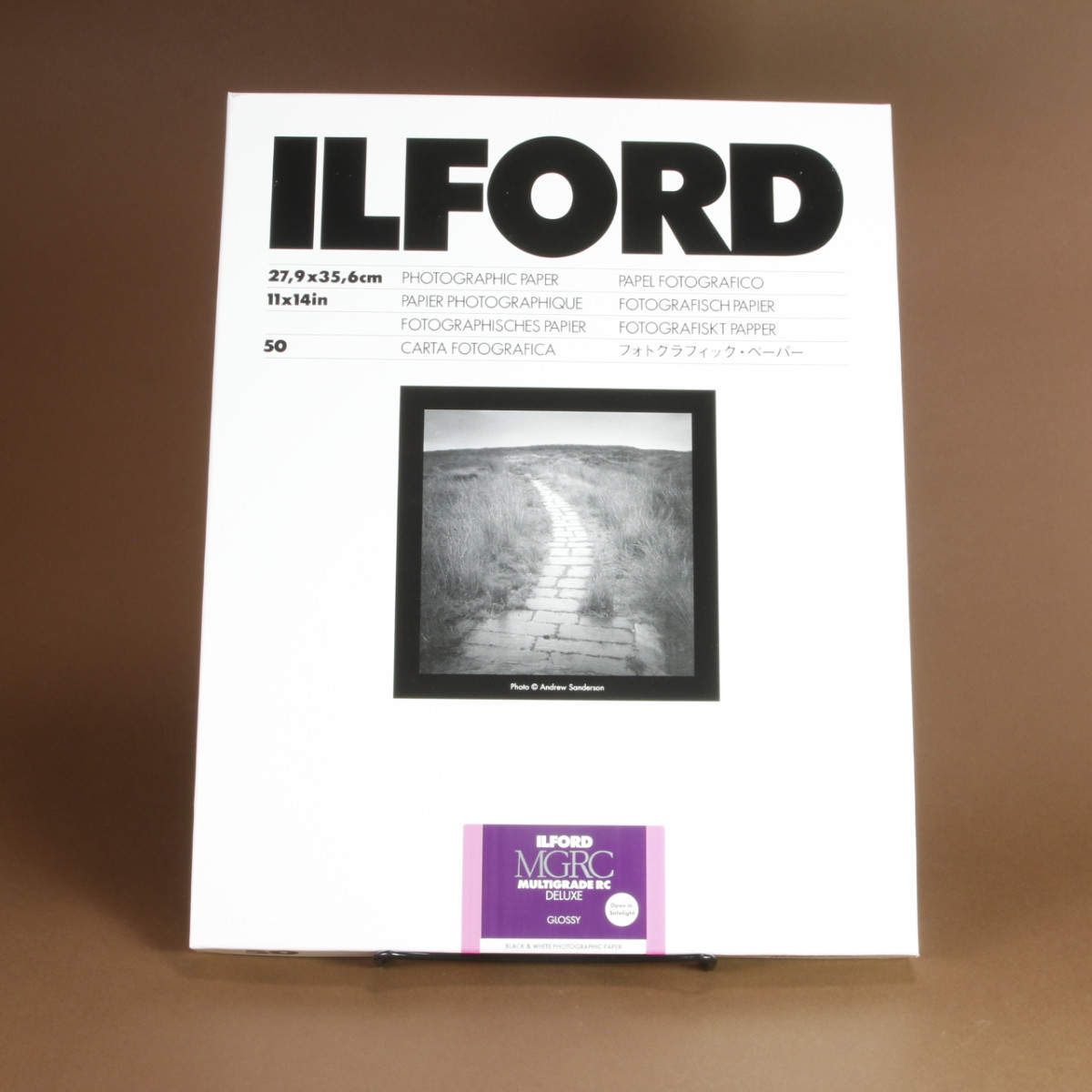 Ilford MGRC Multigrade RC Glossy 11x14 Paper - 50 Sheets