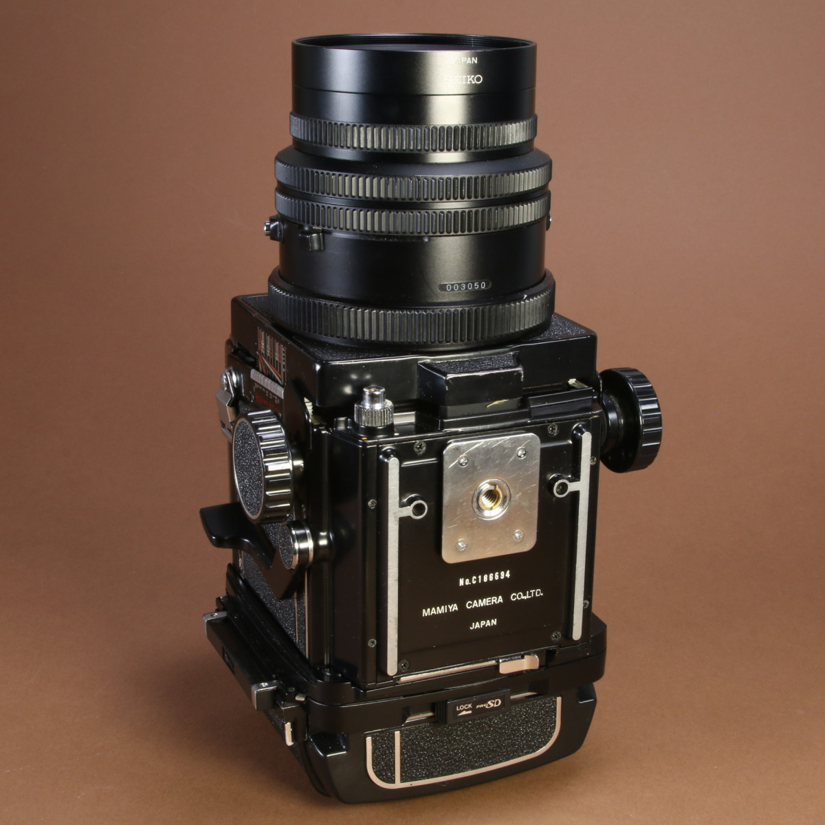 Mamiya RB67 Pro S w/ Sekor C 127mm F/3.8 with Hood & 120