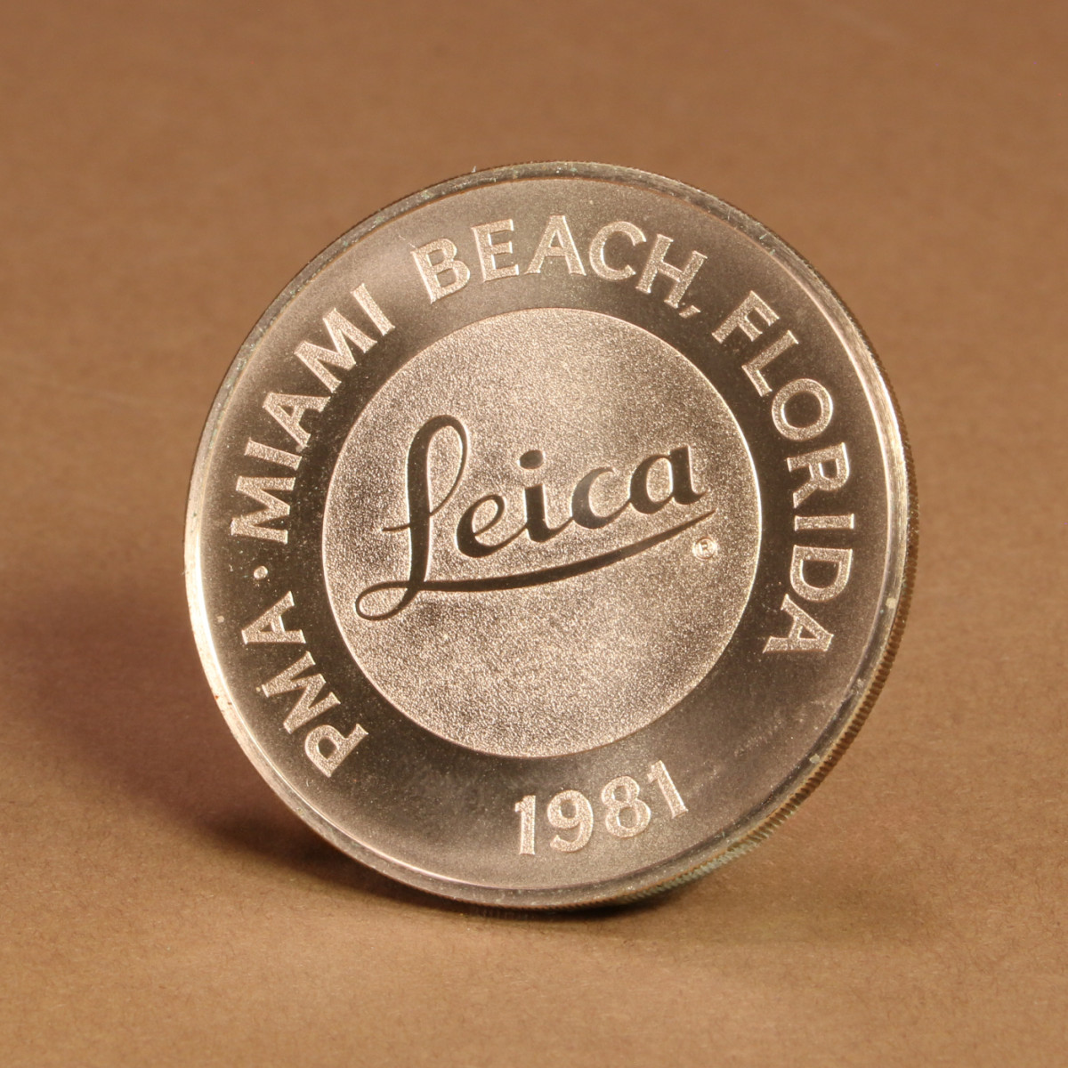 Leica PMA Miami Beach Florida 1981 Commemorative Coin