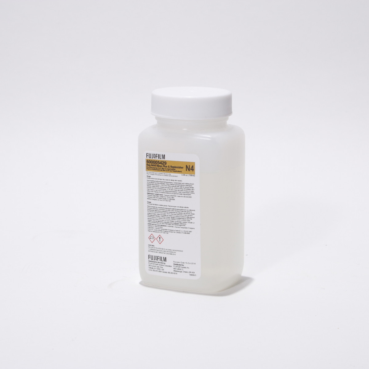 NLA - Fujifilm N4-R Film Rinse Plus & Replenisher - 100ml