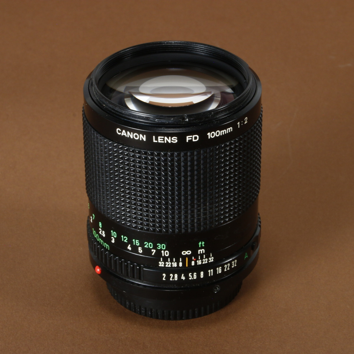 Canon 100mm f2 FD Lens