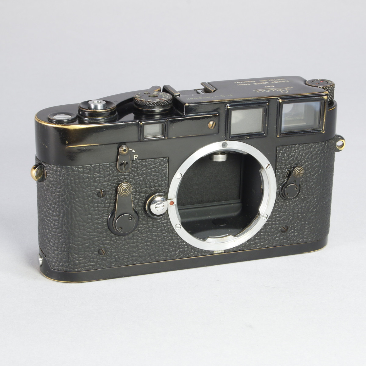 Leica M3 Single Stroke Black Paint Camera