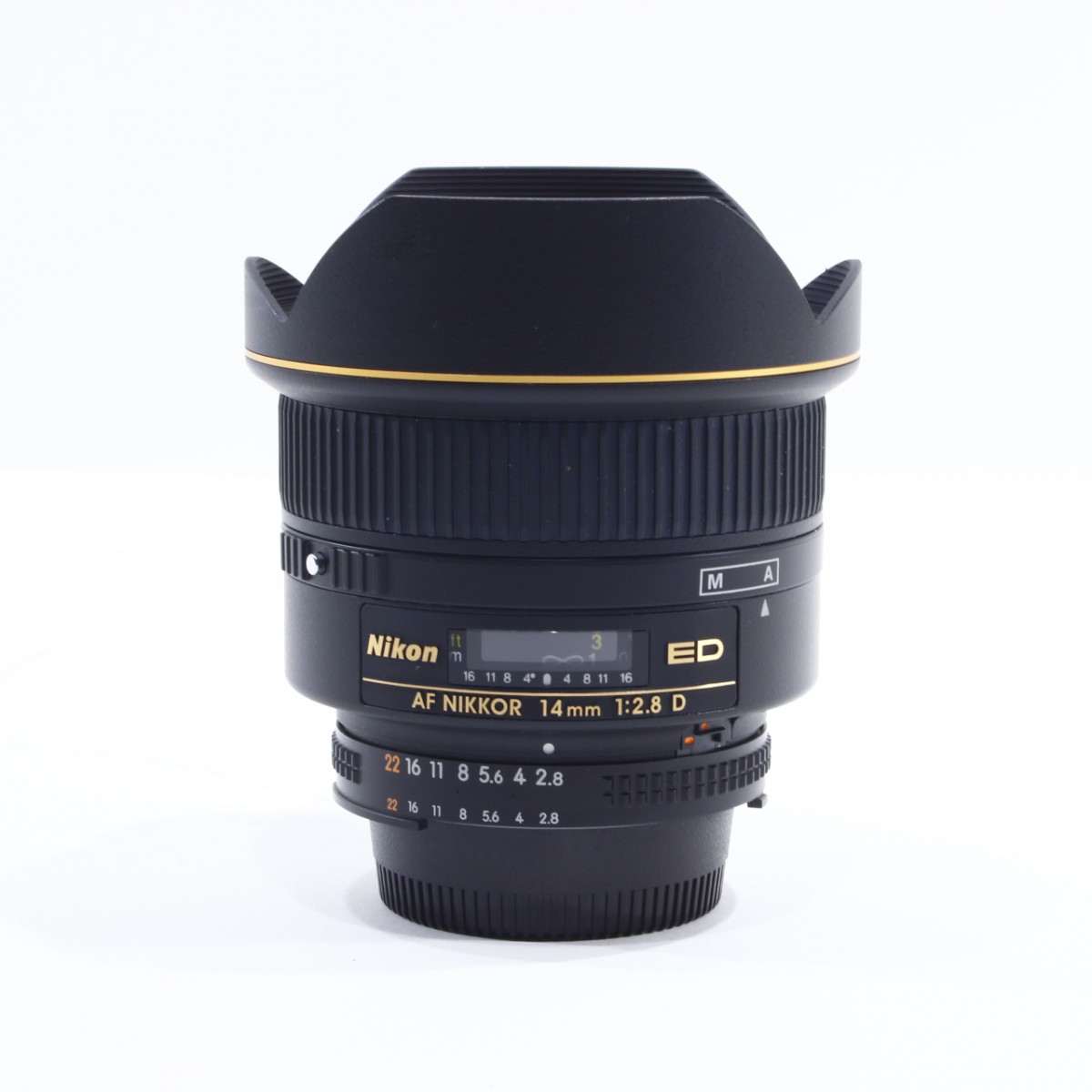 Nikon 14mm f2.8 D ED AF Nikkor RF Aspherical Lens