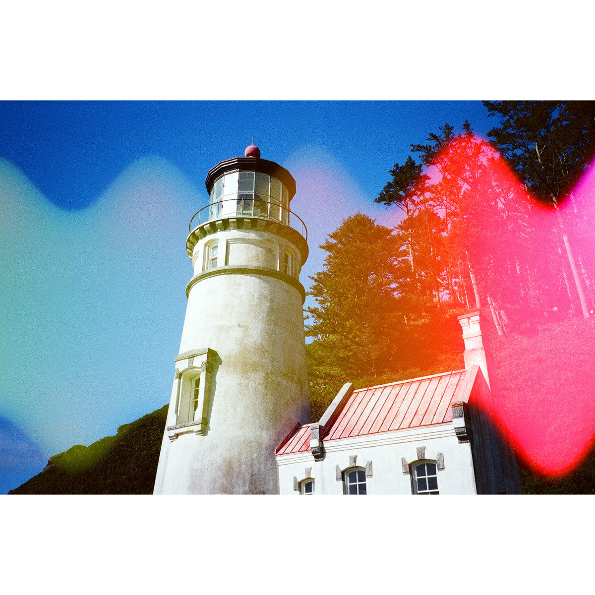 Psychedelic Blues 400 #7 35mm Experimental Film - 36 Exposures