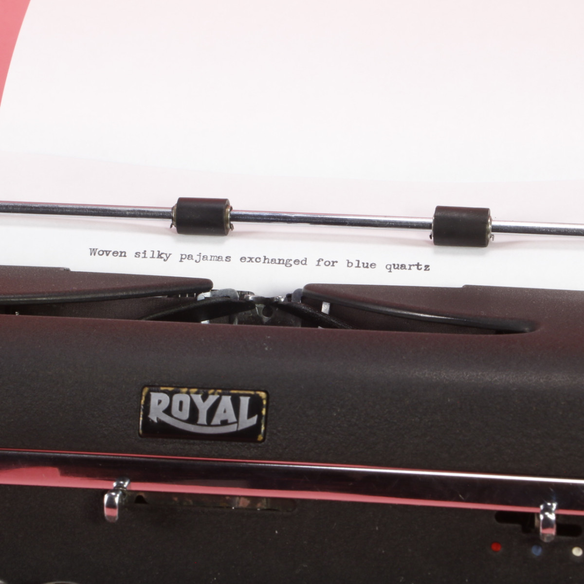 Royal Aristocrat Portable Typewriter - Refurbished