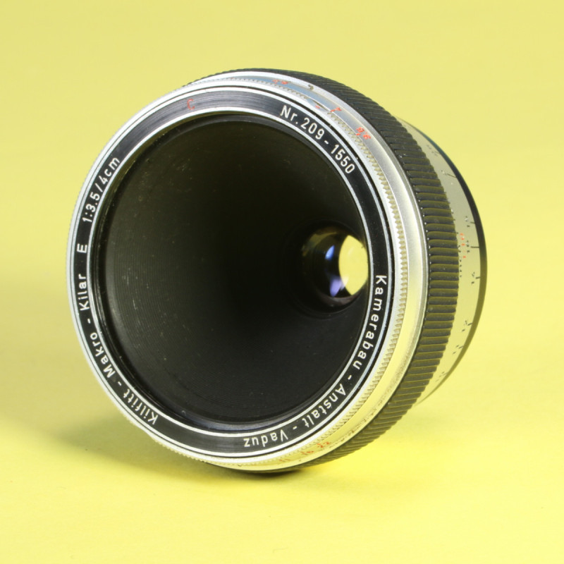 Kamerabau-Anstalt-Vaduz 4cm f3.5 Kilfitt-Makro-Kilar E Lens for Exakta