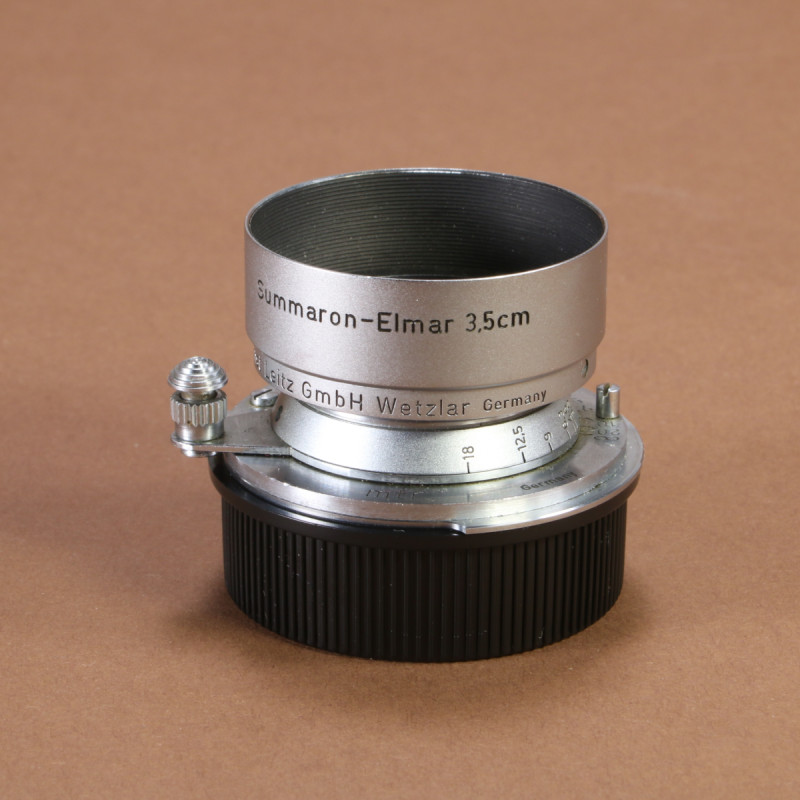 Leica 3.5cm f3.5 Elmar Lens for M39 with M Adapter