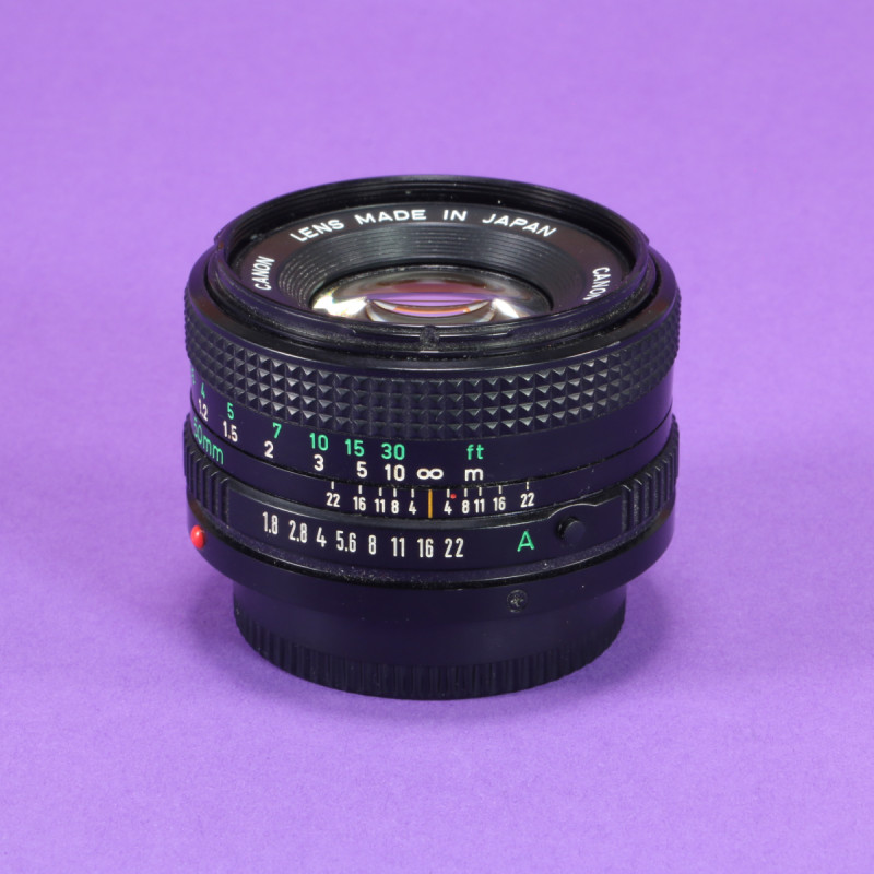 Canon 50mm f1.8 Lens for FD