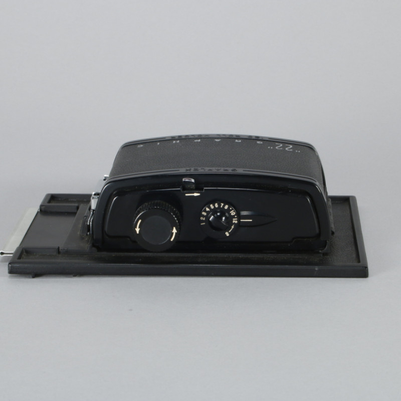 Graflex 22 Graphic 120 Roll Holder 6x6cm Back for 4x5