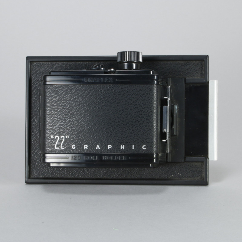 Graflex 22 Graphic 120 Roll Holder 6x6cm Back for 4x5