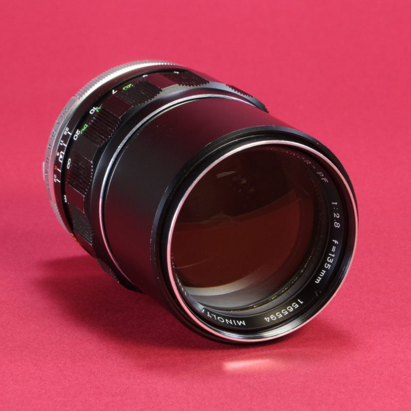 Minolta 135mm f2.8 Tele Rokkor-PF Lens for MC