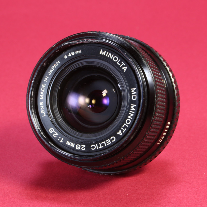 Minolta 28mm f2.8 Celtic Lens for MD