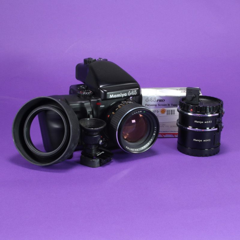 Mamiya 645 Pro Camera Kit with 80mm f1.9 Lens