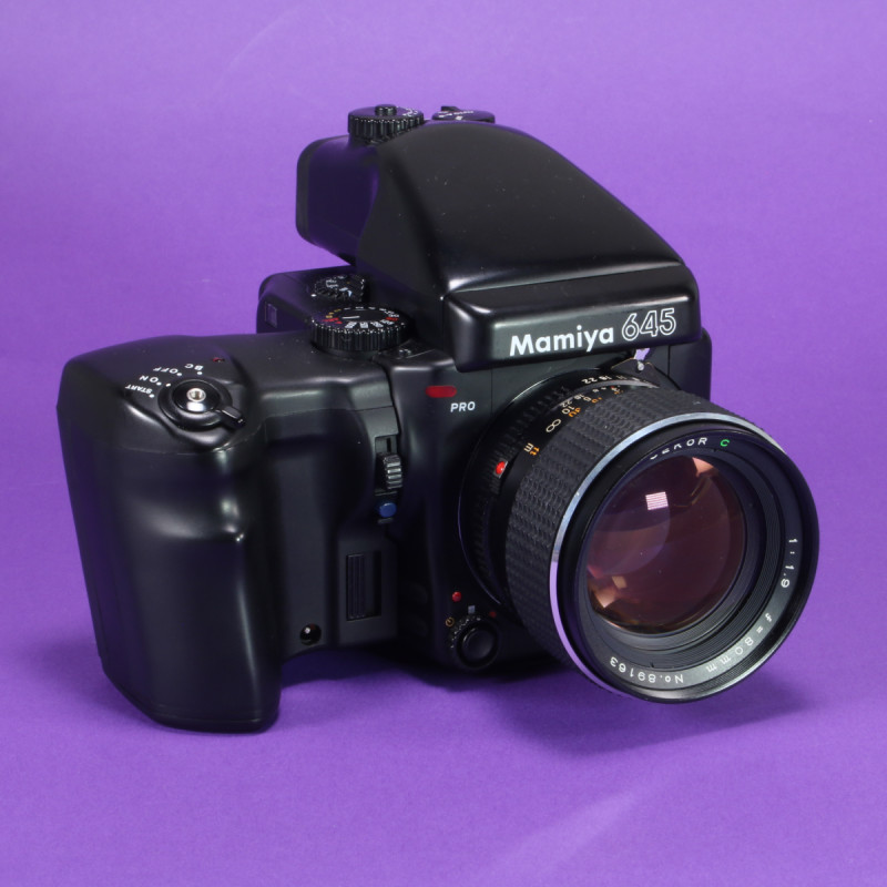Mamiya 645 Pro Camera Kit with 80mm f1.9 Lens