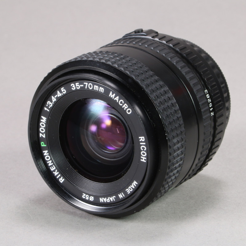 Ricoh 35-70mm f3.4-4.5 Rikenon P Zoom Macro Lens for Pentax PK