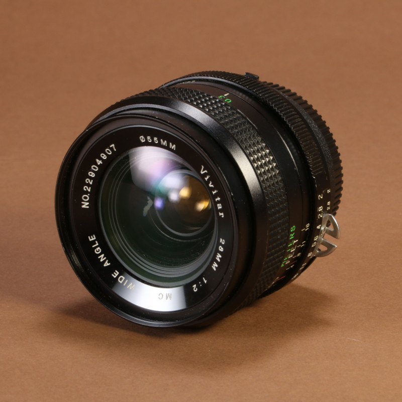 Vivitar 28mm f2 MC Wide Angle Lens for Nikon AI