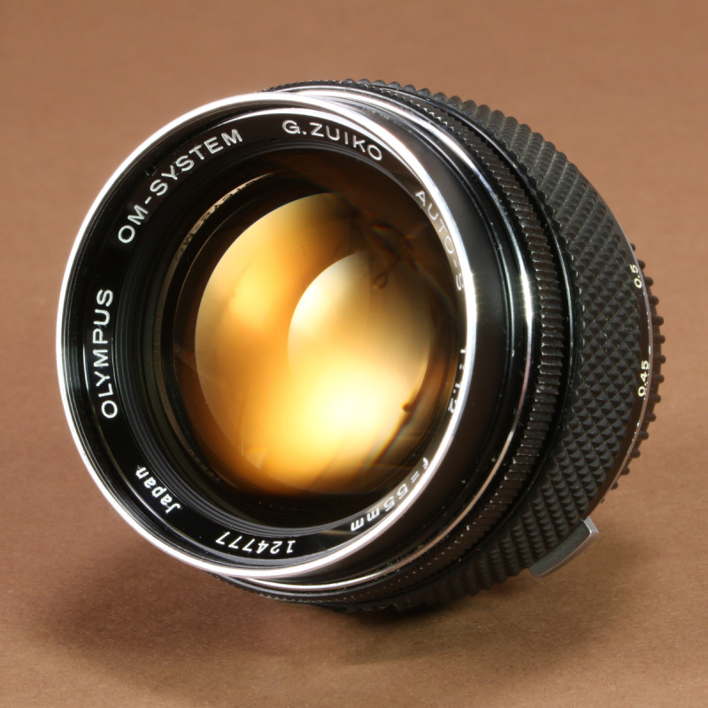 Olympus 55mm f1.2 G.Zuiko Auto-S Lens for OM