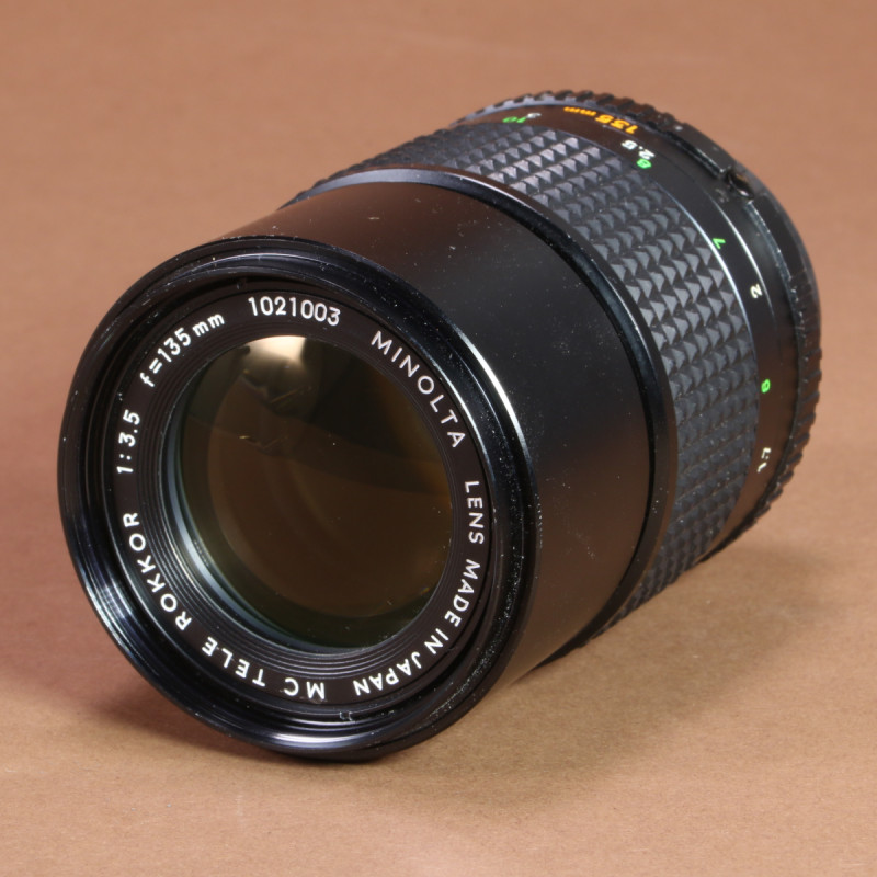 Minolta 135mm f3.5 Tele Rokkor-X Lens for MC