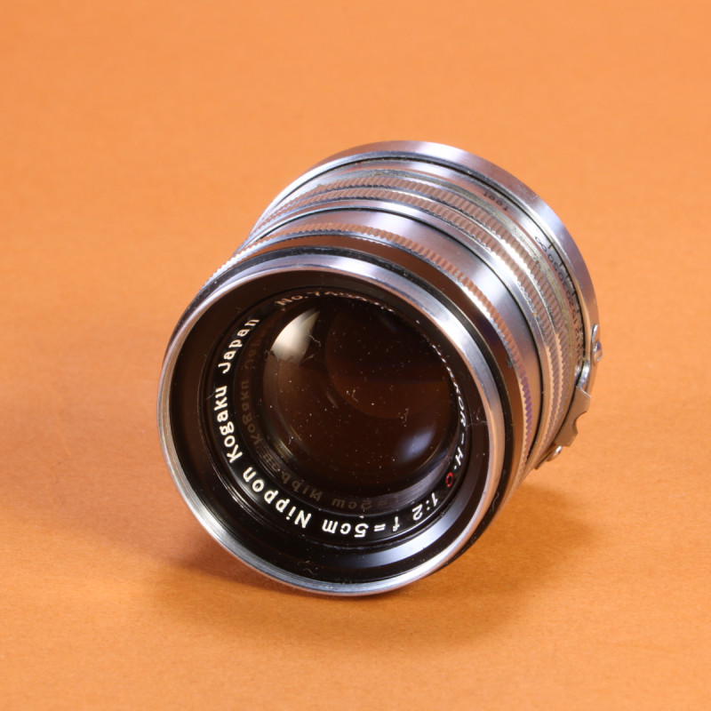 Nikon 5cm f2 Nikkor-H.C "Black Belt" Lens for M39