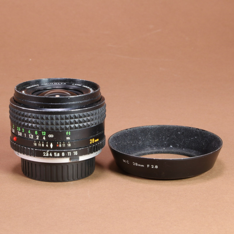 Minolta 28mm f2.8 W.Rokkor-X Lens for MD