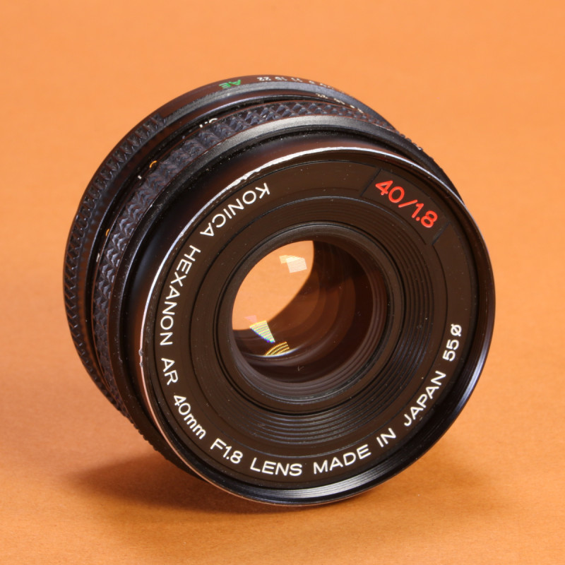 Konica 40mm f1.8 Hexanon AR Lens