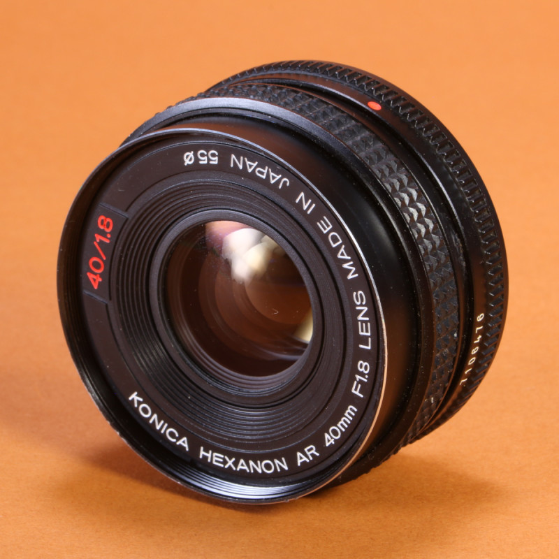 Konica 40mm f1.8 Hexanon AR Lens