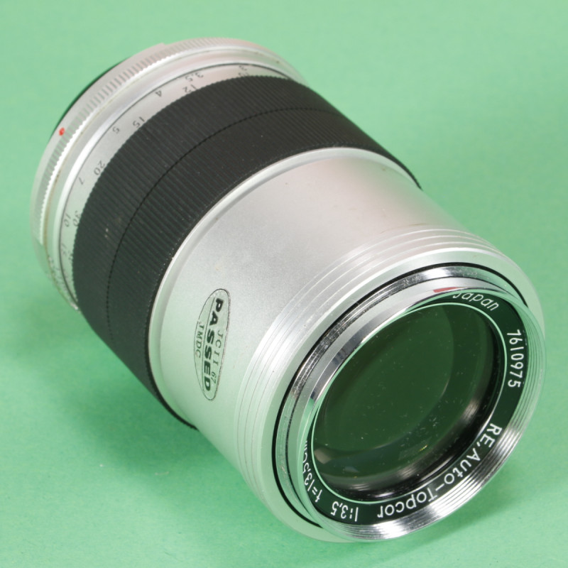 Tokyo Kogaku 13.5cm f3.5 RE. Auto-Topcor Lens for Topcon