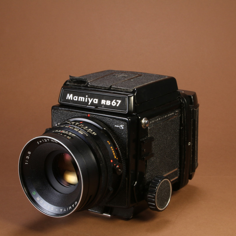 Mamiya RB67 Pro S Camera with 127mm f3.8 Lens