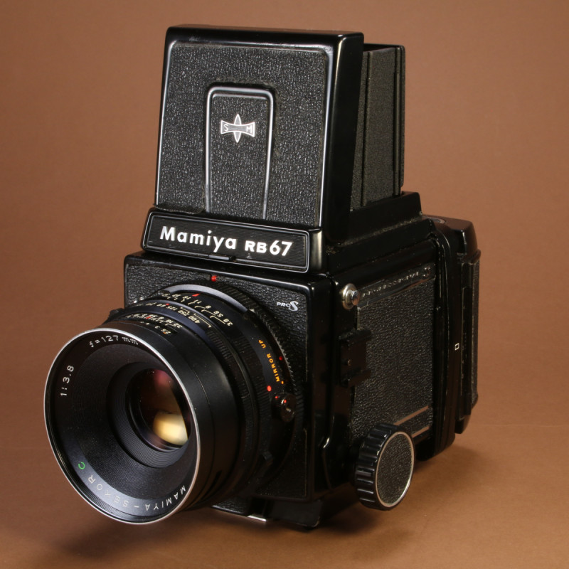 Mamiya RB67 Pro S Camera with 127mm f3.8 Lens