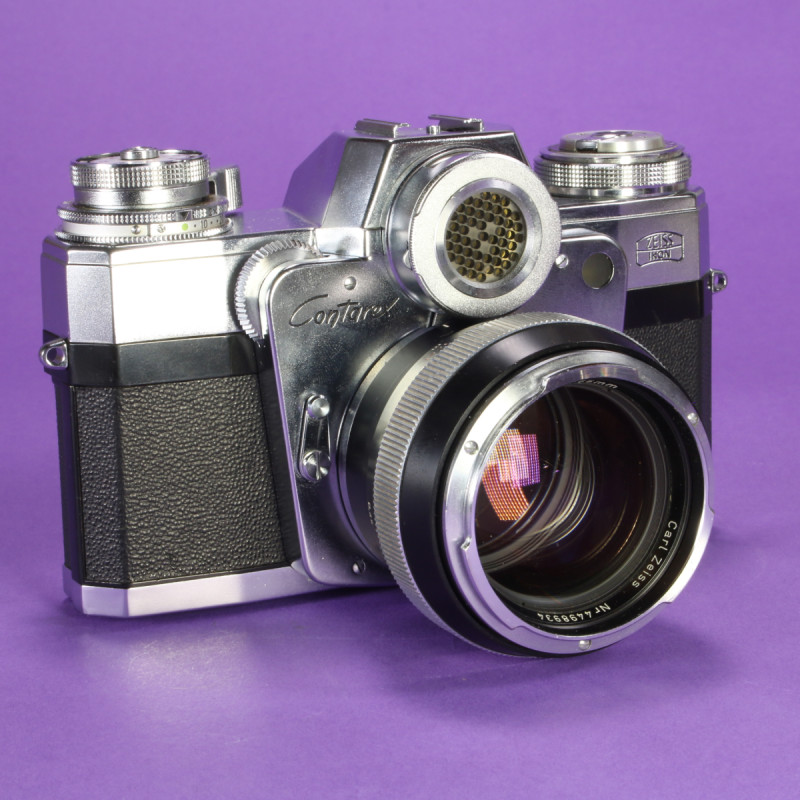 Zeiss Ikon Contarex "Bullseye" Camera with 55mm f1.4  Planar Lens