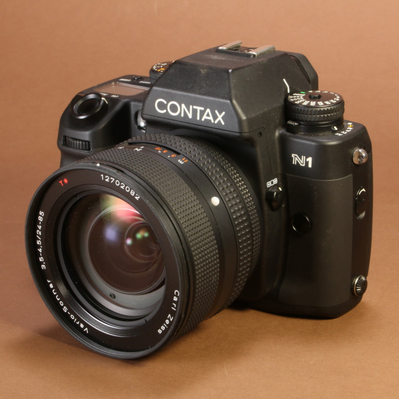 Contax N1 Camera with Carl Zeiss 24-85mm f3.5-4.5 Vario-Sonnar Lens