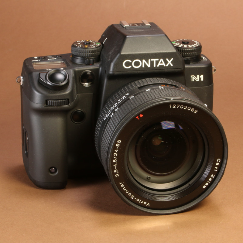 Contax N1 Camera with Carl Zeiss 24-85mm f3.5-4.5 Vario-Sonnar Lens