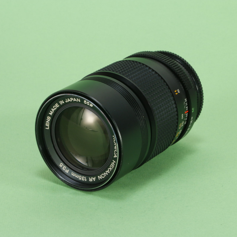 Konica 135mm f3.5 Hexanon AR Lens