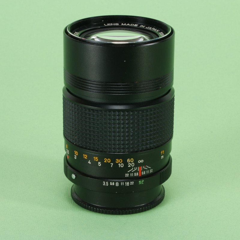Konica 135mm f3.5 Hexanon AR Lens